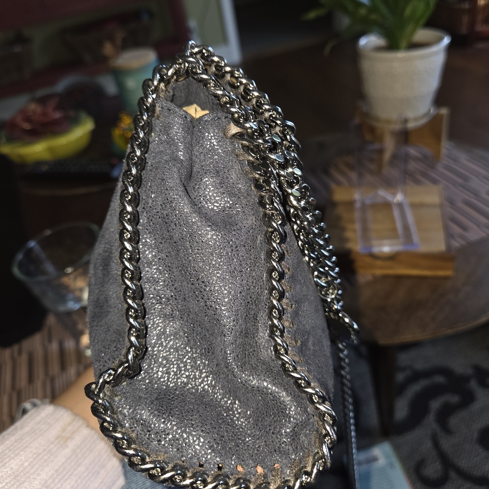 Stella McCartney Midnight  Chain-Embellished Bag - Picture 5 of 8